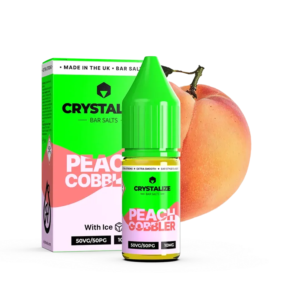 Peach Cobbler (Peach & Biscuit) 20mg 10ml Crystalize Driphack