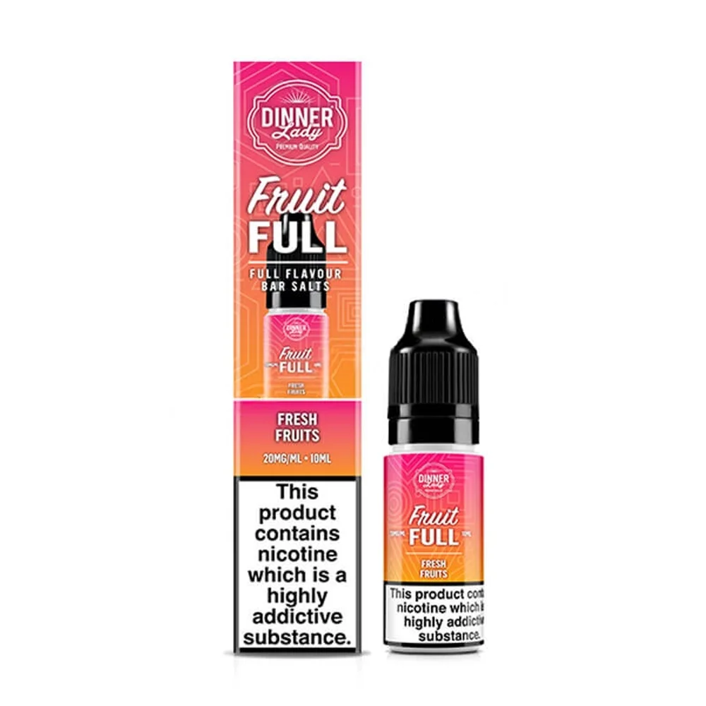 Fresh Fruits 20mg 10ml Bar Salt Dinner Lady