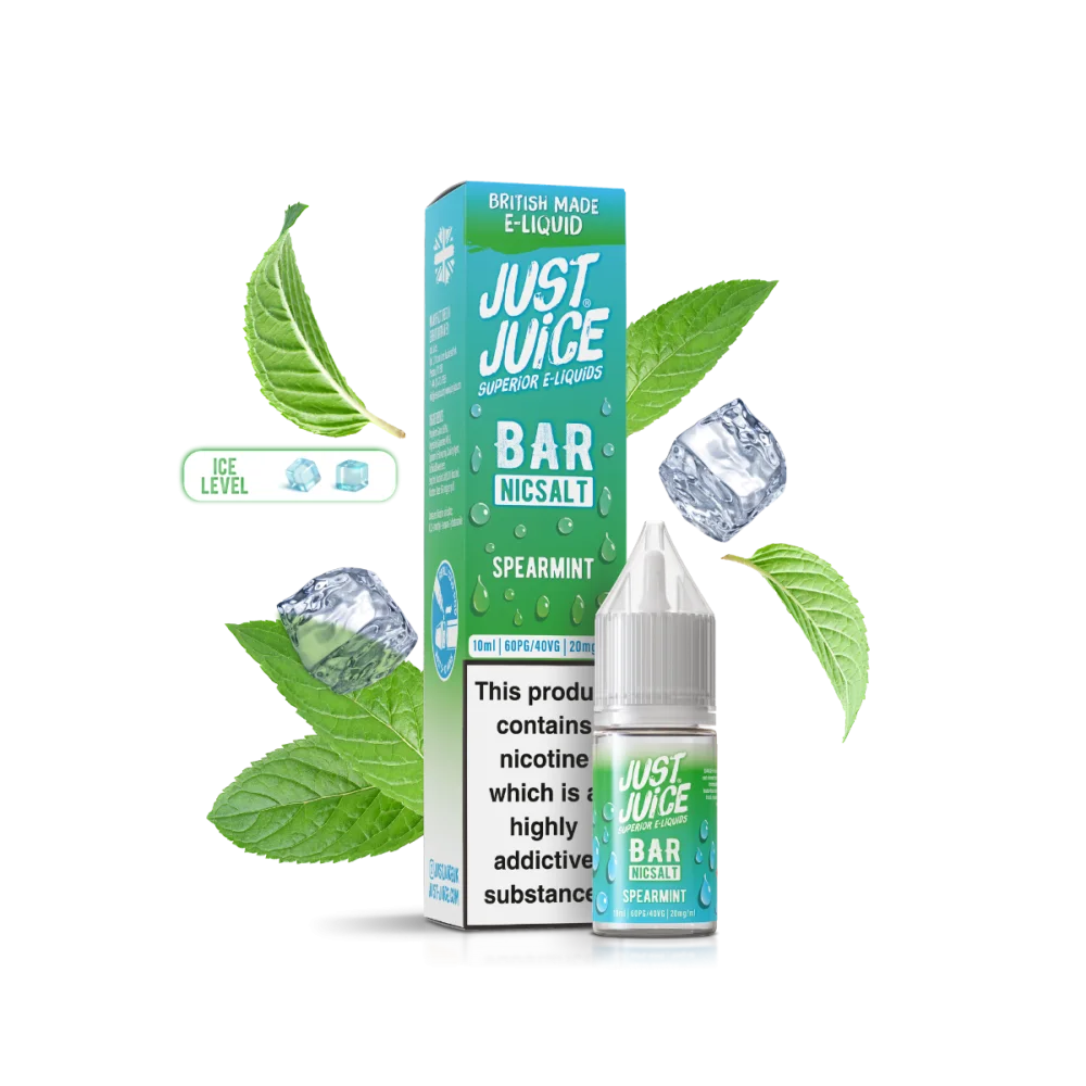 SPEARMINT 20mg 10ml BAR Just Juice