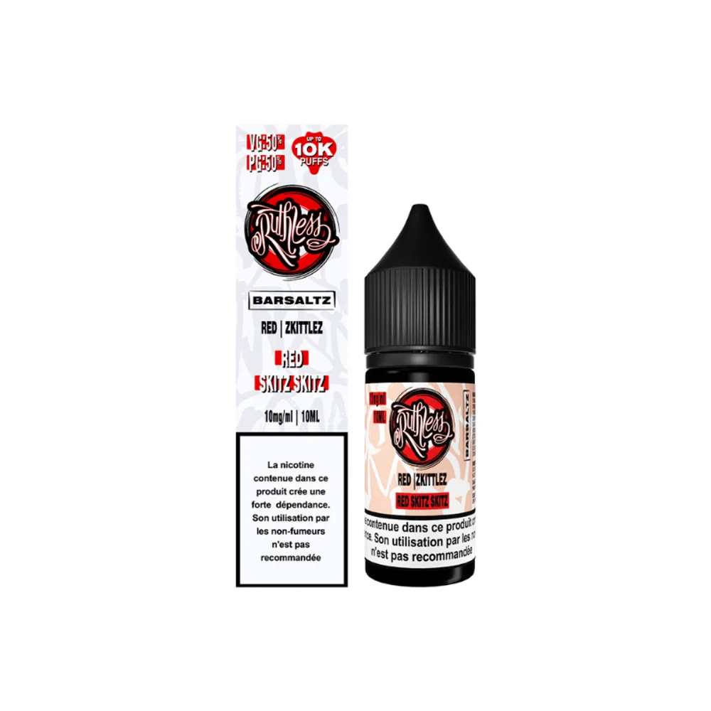 Red Skitz Skitz 10ml 20mg BarSaltz Ruthless
