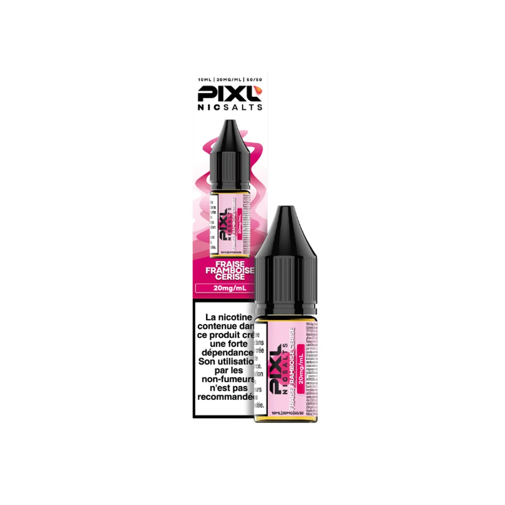 Fraise Framboise Cerise 10ml 20mg PIXL