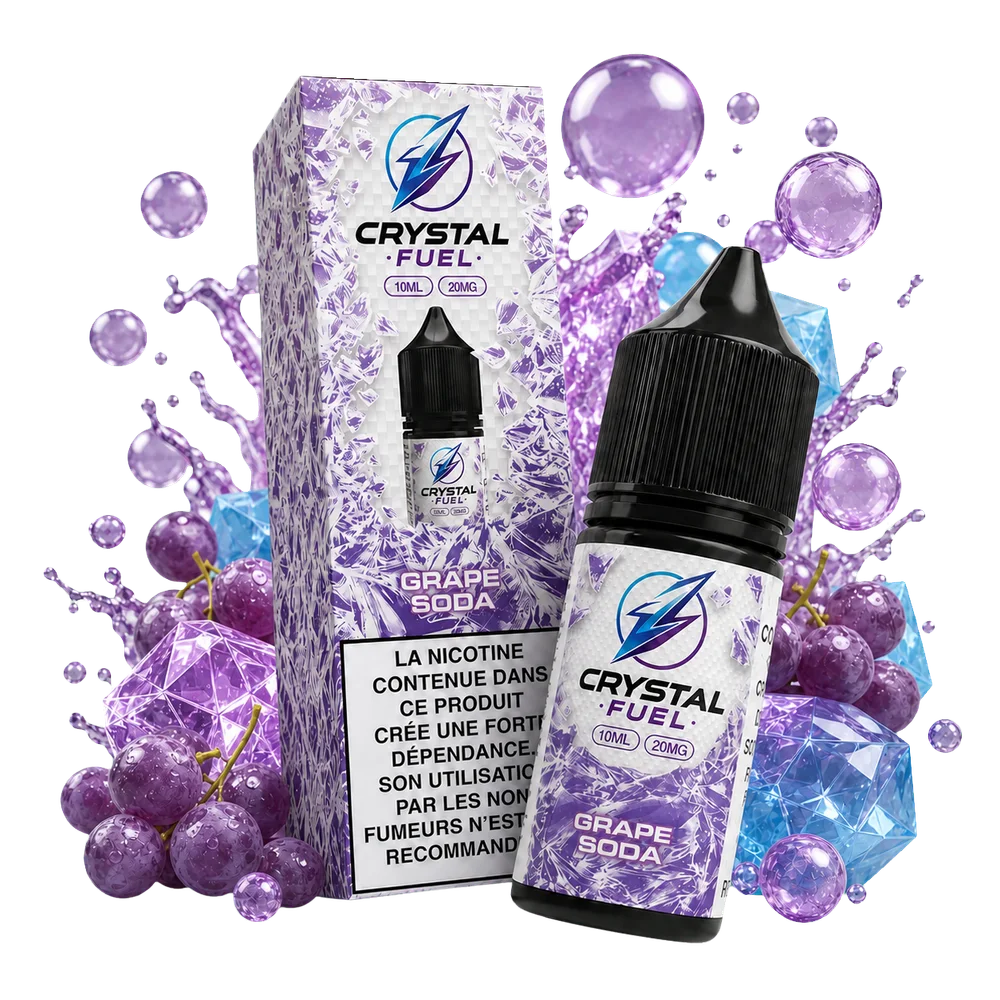 Grape Soda 20mg 10ml Crystal Fuel