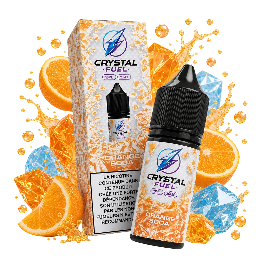 Orange Soda 20mg 10ml Crystal Fuel