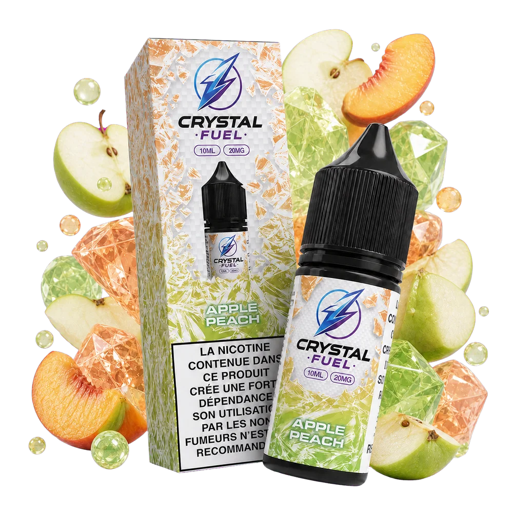 Apple Peach 20mg 10ml Crystal Fuel