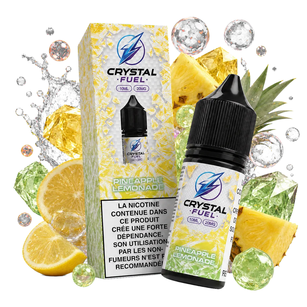 Pineapple Lemonade 20mg 10ml Crystal Fuel