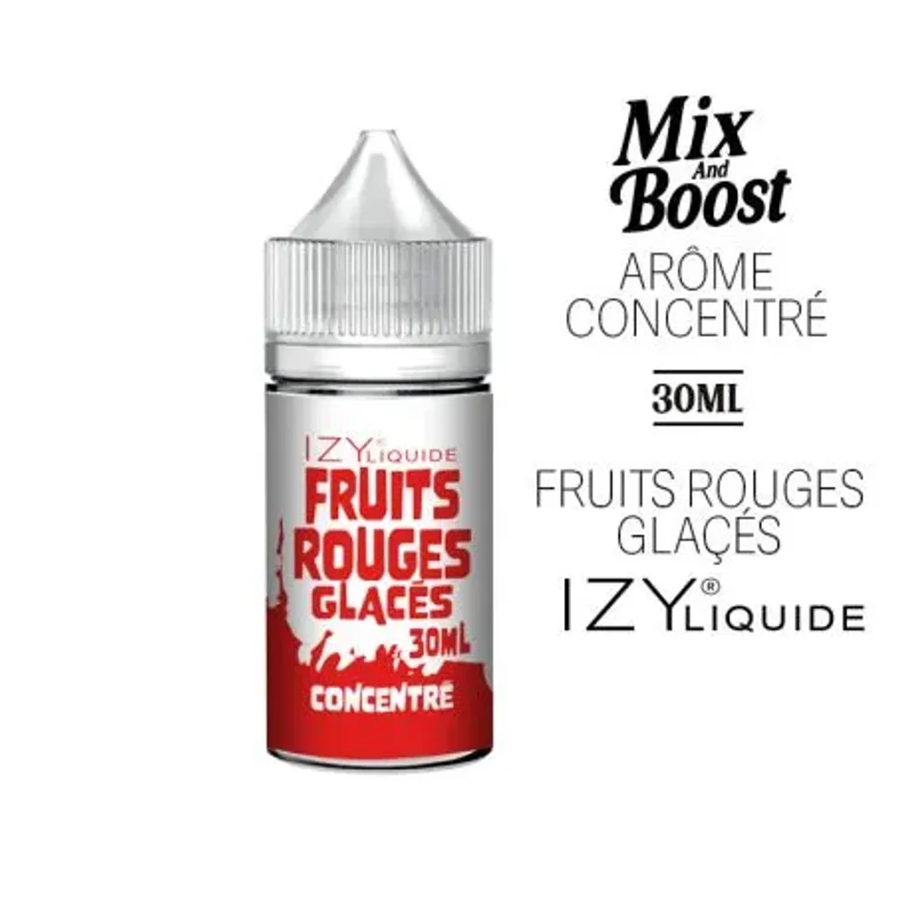 Concentrate 30ml Red Fruits Iced IZY – Izy Liquide