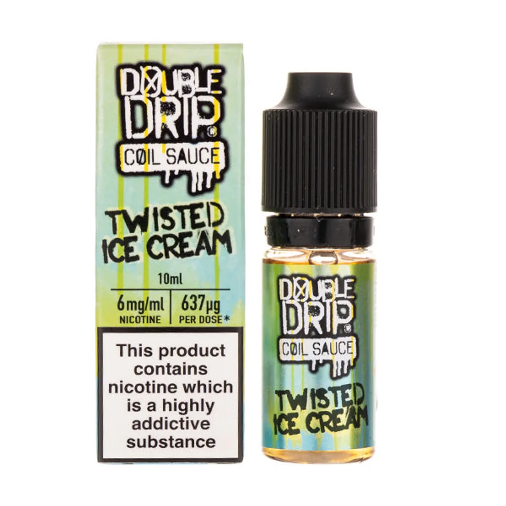 Twisted Ice Cream 80/20 E-Liquid by Double Drip