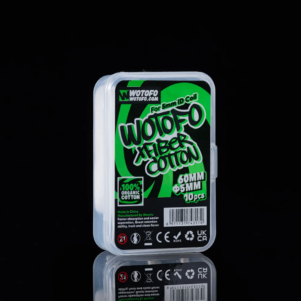 Wotofo Xfiber Cotton for 5mm ID Coil
